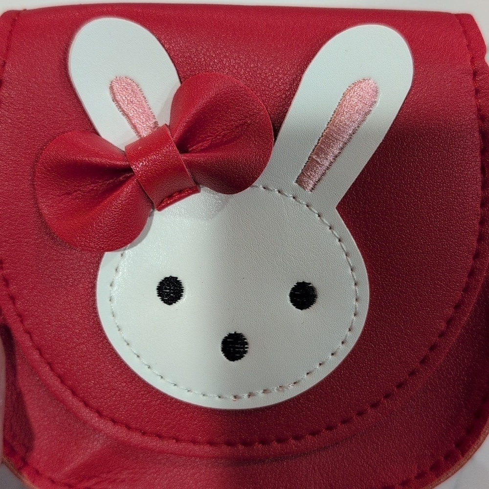 Little Kids Mini Red Bunny Bag - Picture 2 of 5